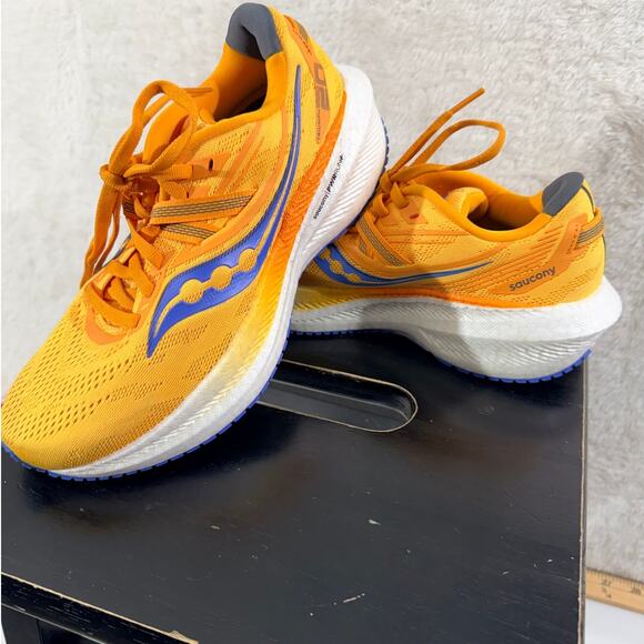 Saucony Endorphin Speed 3 Womens S7 Prospect Quartz/Trumph excellent - Picture 2 of 8